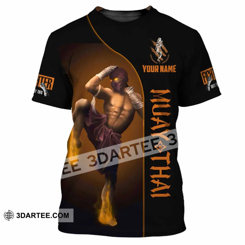 Unisex Shirt - Custom Muay Thai 3D Shirt - T-Shirt / S - T-shirt