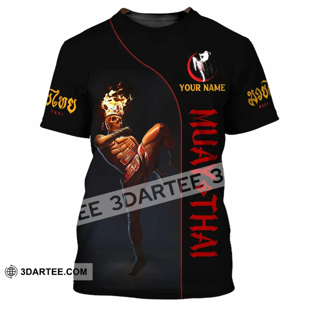 Unisex Shirt - Custom Muay Thai 3D Shirt T-Shirt / S T-shirt