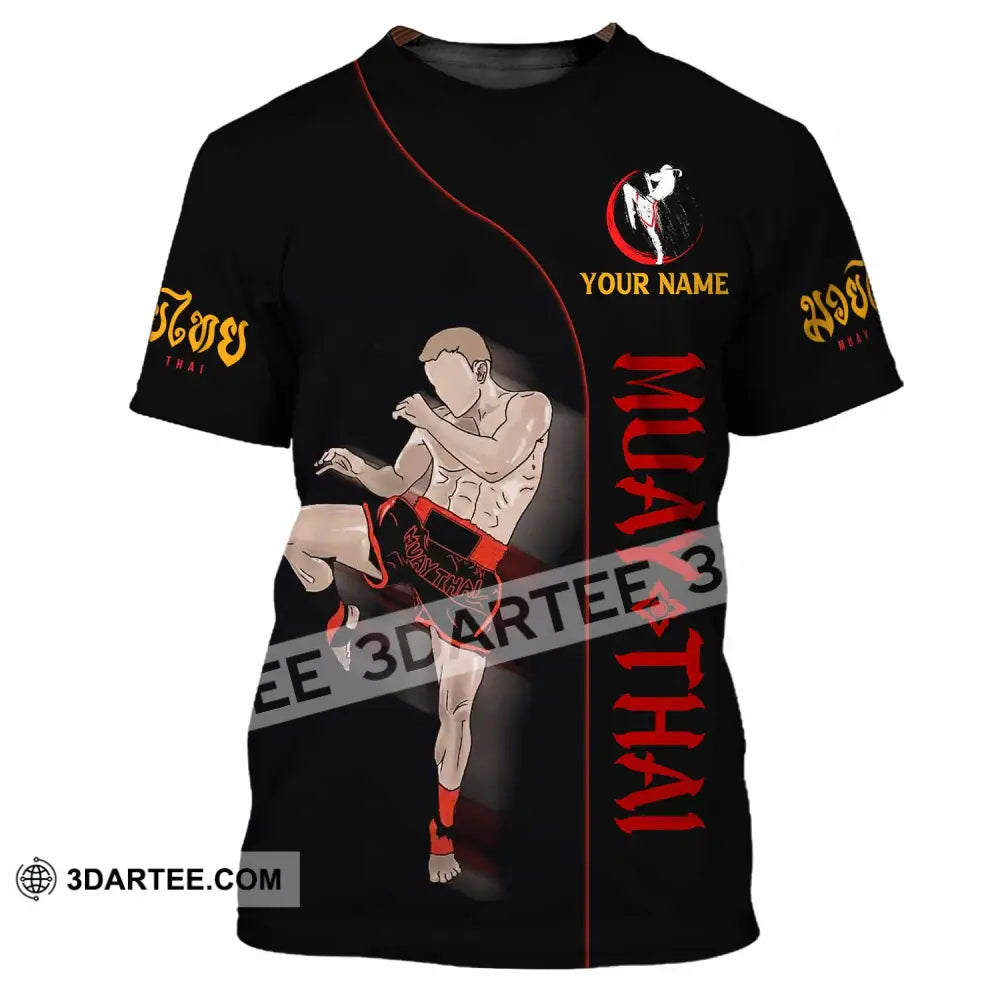 Unisex Shirt - Custom Muay Thai 3D Shirt T-Shirt / S T-shirt