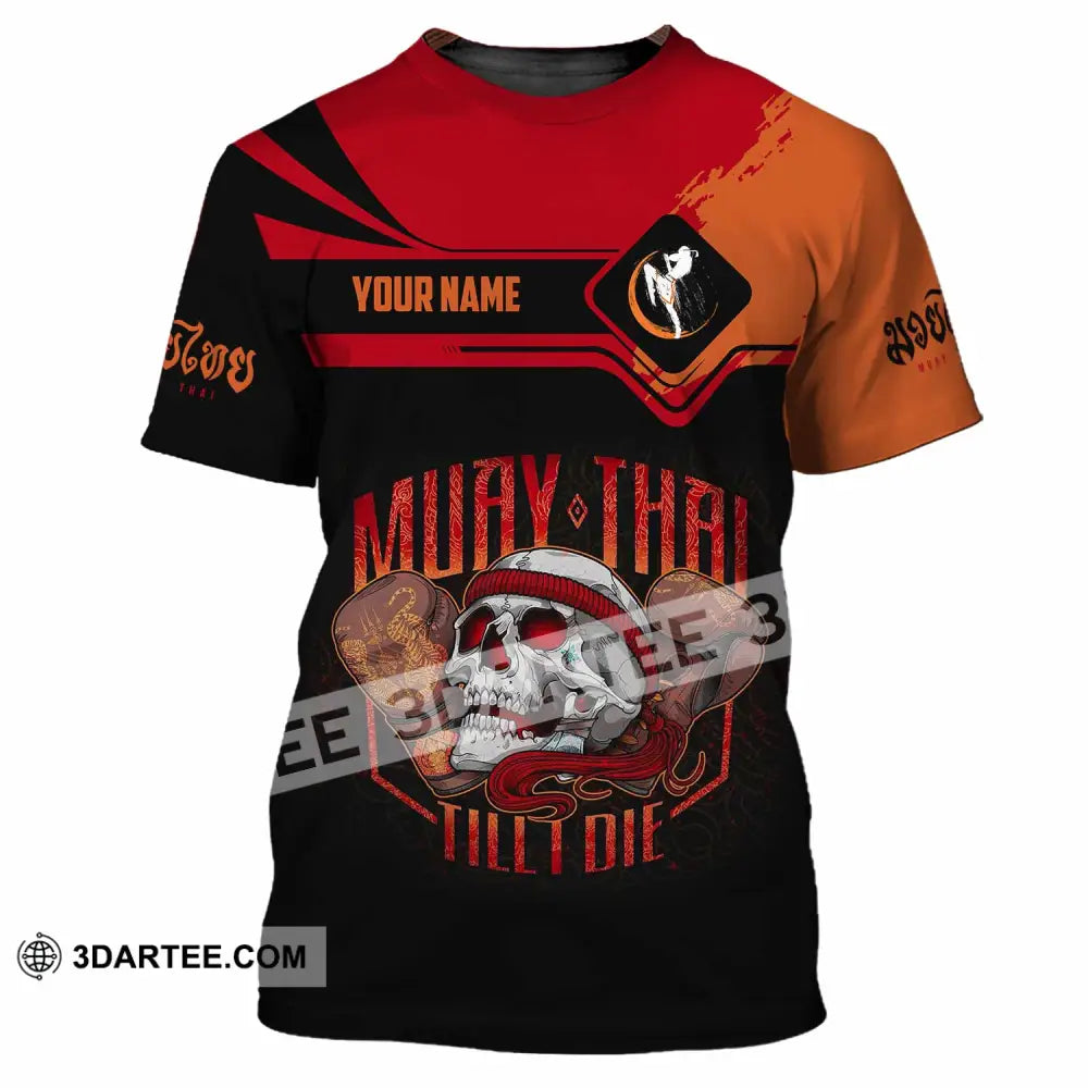 Unisex Shirt - Custom Muay Thai 3D Shirt T-Shirt / S T-shirt