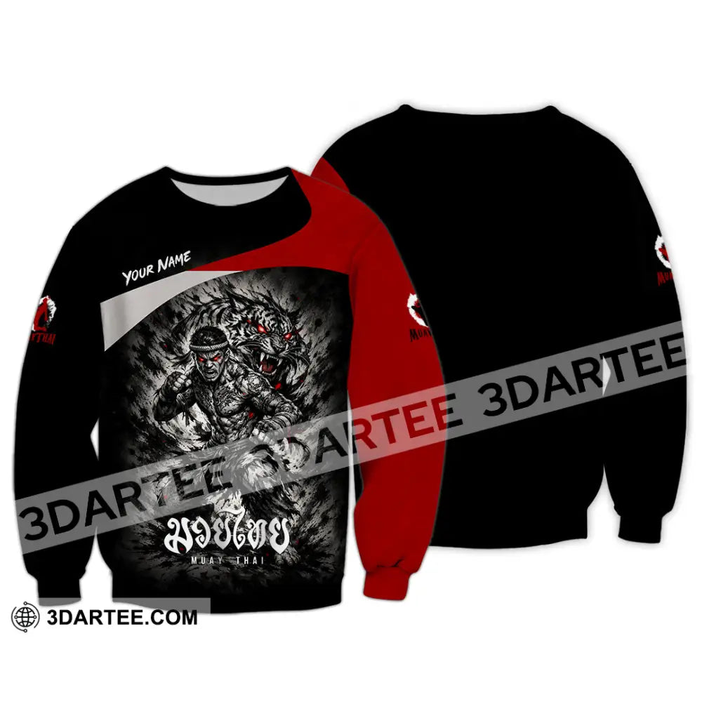 Unisex Shirt - Custom Muay Thai Shirt - Long Sleeve / S - T-shirt