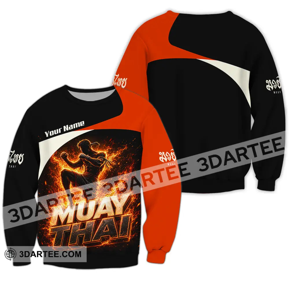 Unisex Shirt - Custom Muay Thai Shirt - Long Sleeve / S - T-shirt