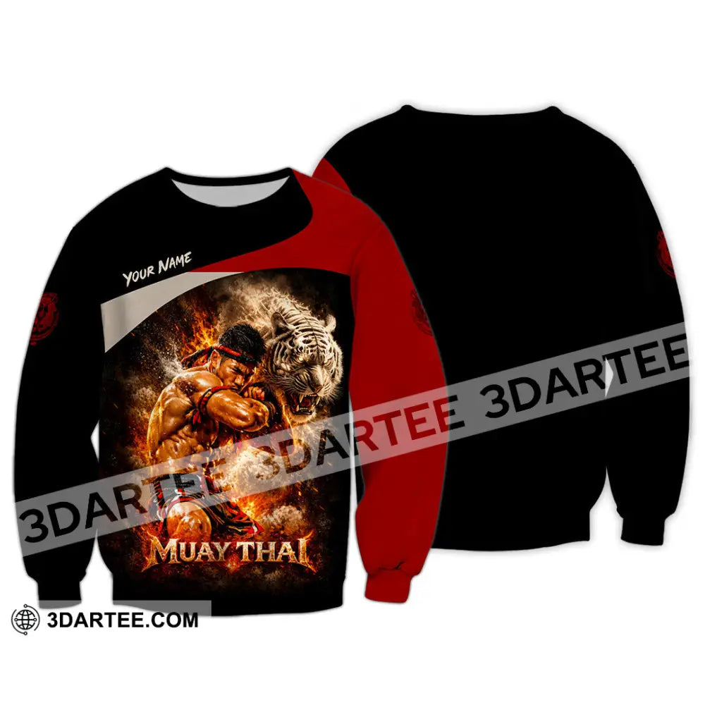 Unisex Shirt - Custom Muay Thai Shirt - Long Sleeve / S - T-shirt