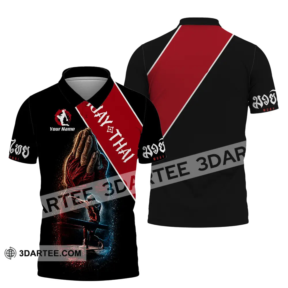 Unisex Shirt - Custom Muay Thai Shirt - Polo Shirt / S - T-shirt