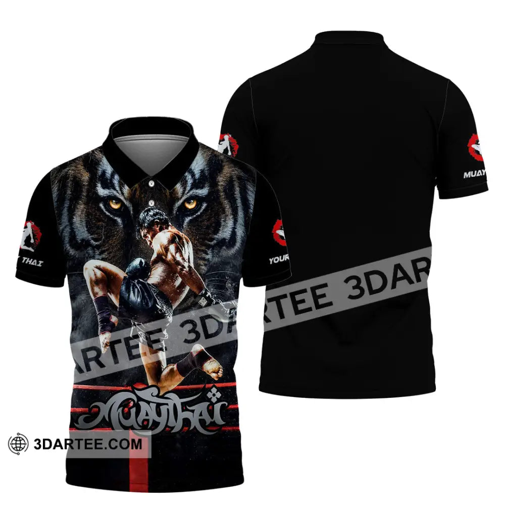 Unisex Shirt - Custom Muay Thai Shirt - Polo Shirt / S - T-shirt