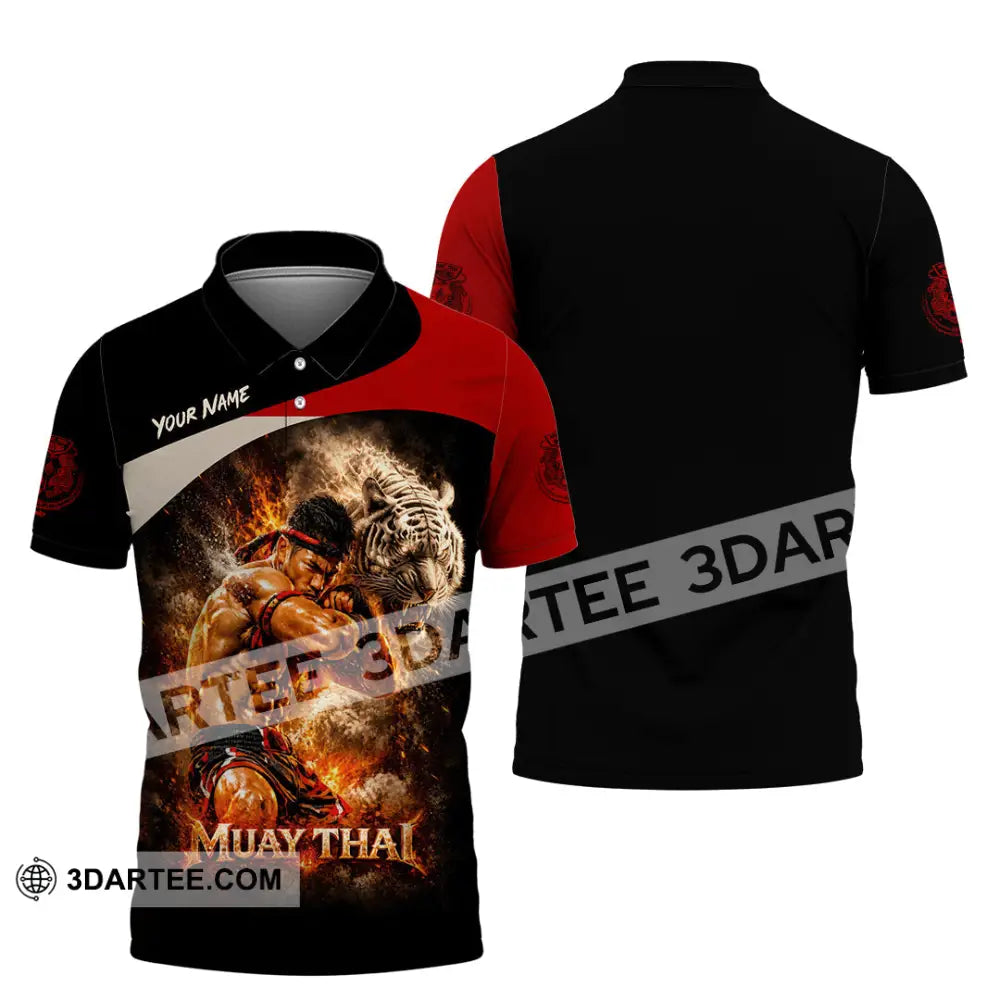 Unisex Shirt - Custom Muay Thai Shirt - Polo Shirt / S - T-shirt