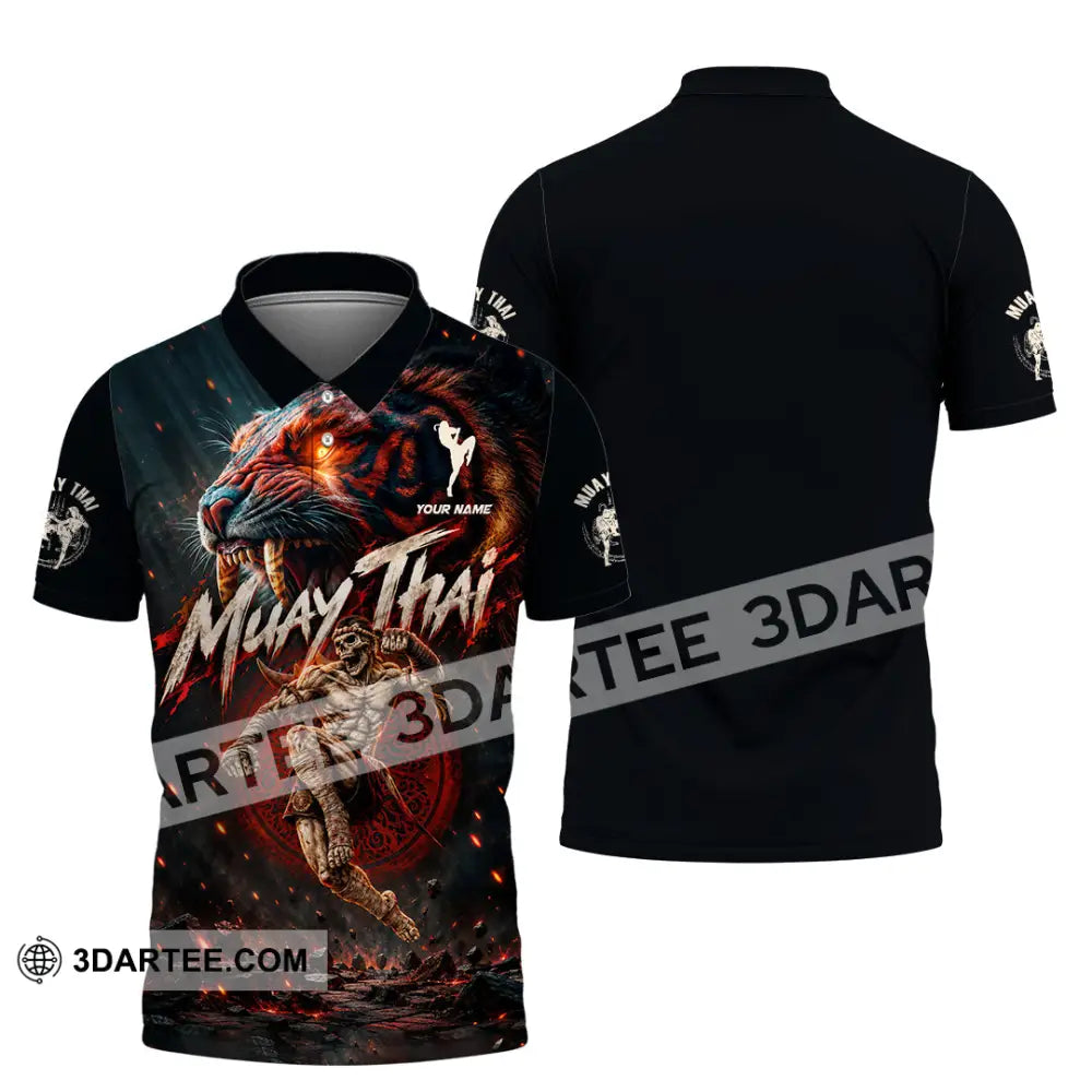 Unisex Shirt - Custom Muay Thai Shirt - Polo Shirt / S - T-shirt