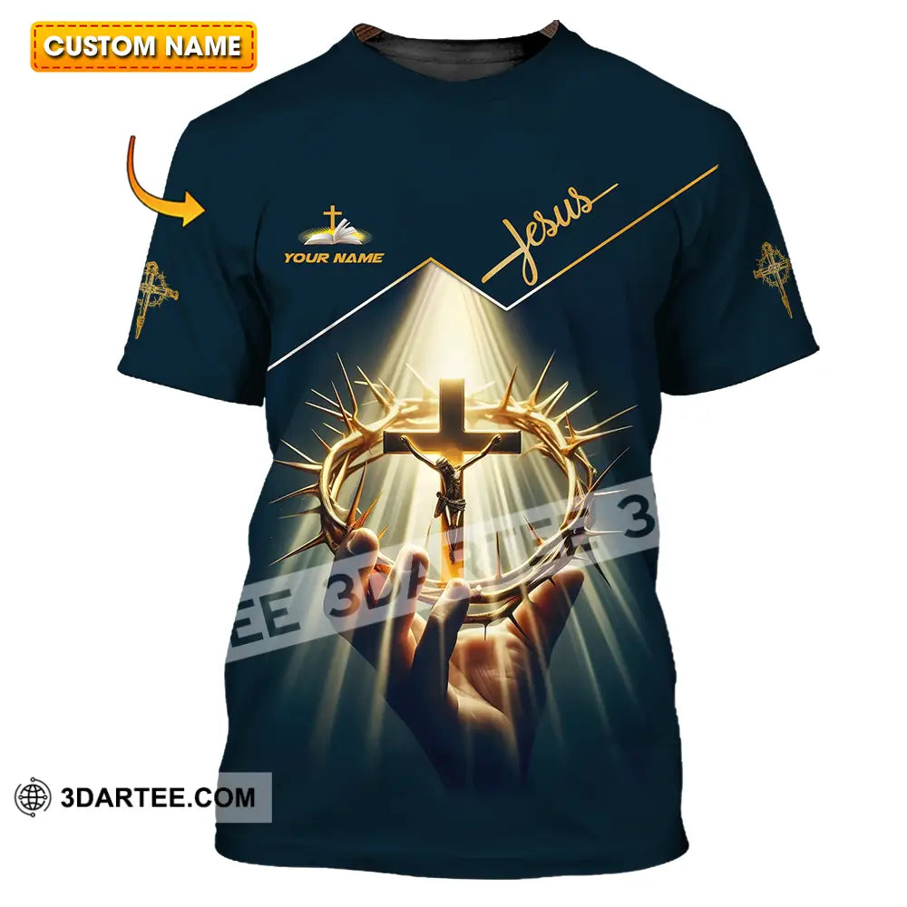 Unisex Shirt - Custom Name Absolute Trust Jesus T-Shirt