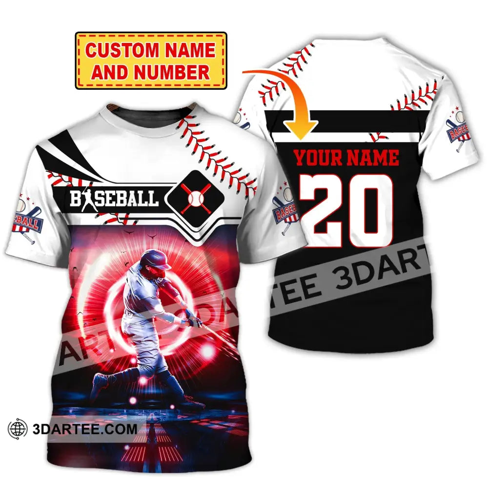 Unisex Shirt Custom Name And Number Baseball T-Shirt For Club Gift Players T-Shirt