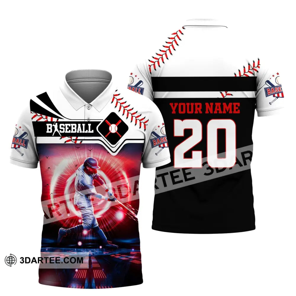 Unisex Shirt Custom Name And Number Baseball T-Shirt For Club Gift Players Polo / S T-Shirt