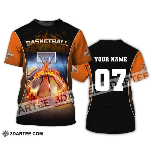 Unisex Shirt Custom Name And Number Basketball T-Shirt Gift For Player / S