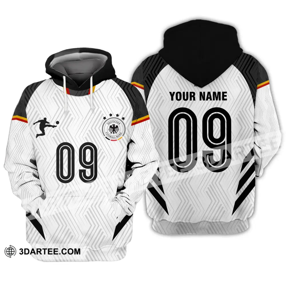 Unisex Shirt - Custom Name And Number Euro 2024 Germany Hoodie / S T-Shirt