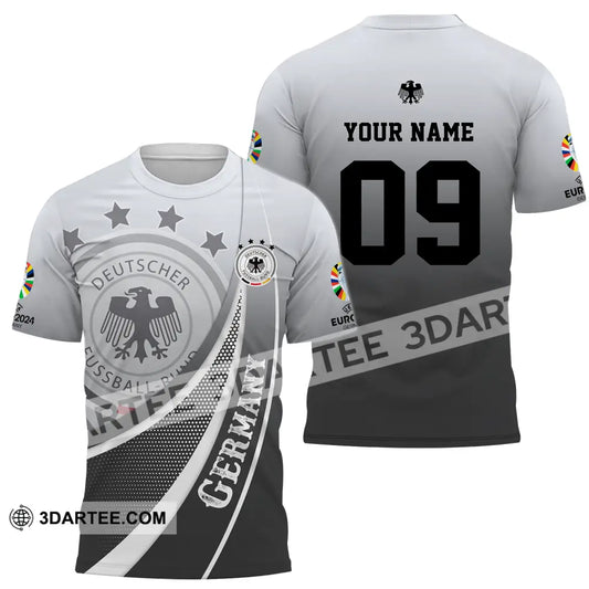 Unisex Shirt - Custom Name And Number Euro 2024 National Team Germany Deutsche T-Shirt / S T-Shirt