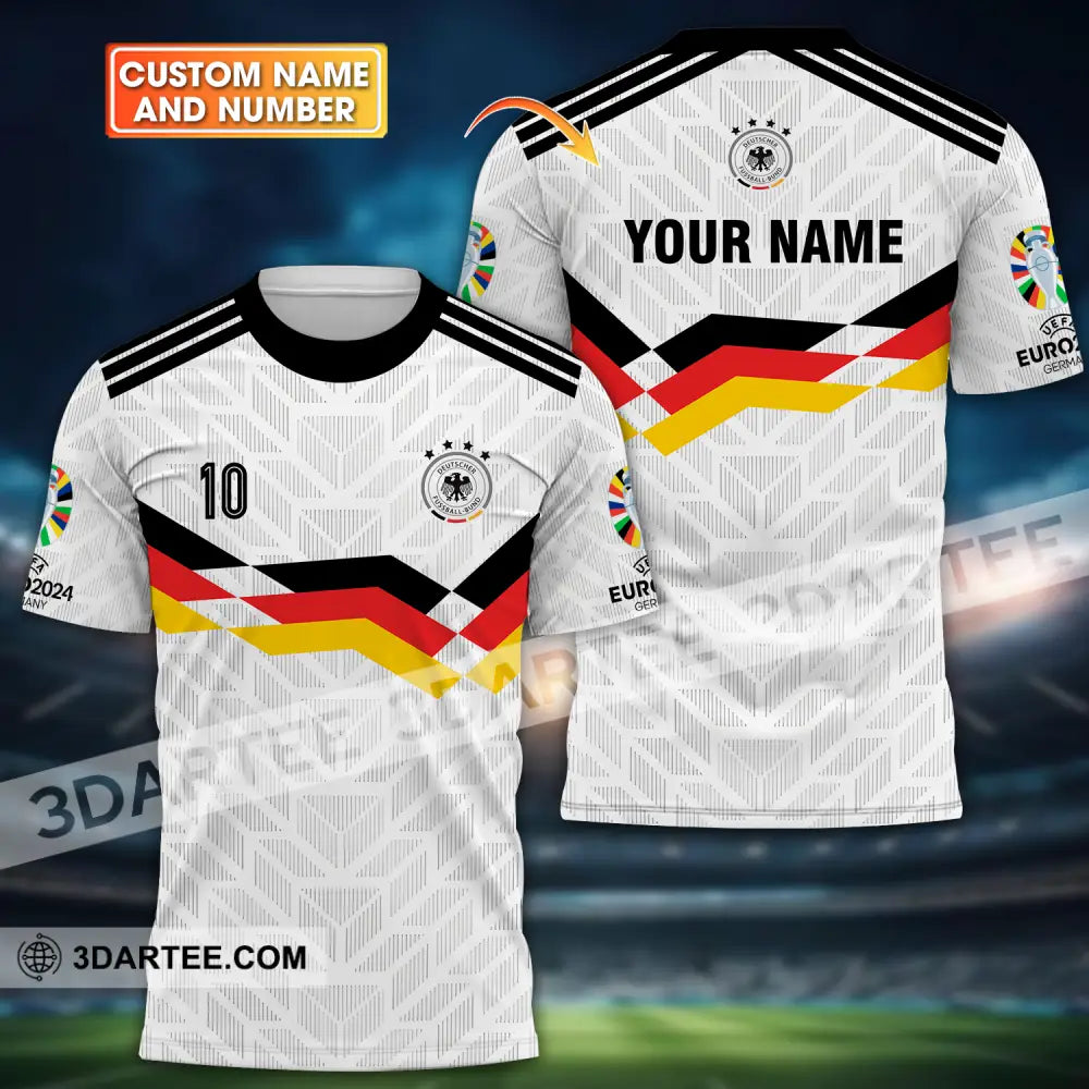 Unisex Shirt - Custom Name And Number Euro 2024 National Team Germany T-Shirt