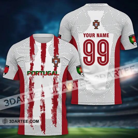 Unisex Shirt - Custom Name And Number Euro 2024 Portugal National Team T-Shirt / S T-Shirt