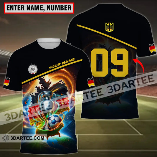 Unisex Shirt - Custom Name And Number Germany Euro 2024 National Team Cup Of T-Shirt