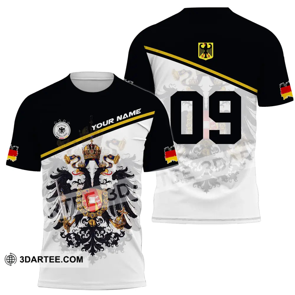 Unisex Shirt - Custom Name And Number Germany Euro 2024 National Team Lover T-Shirt / S T-Shirt