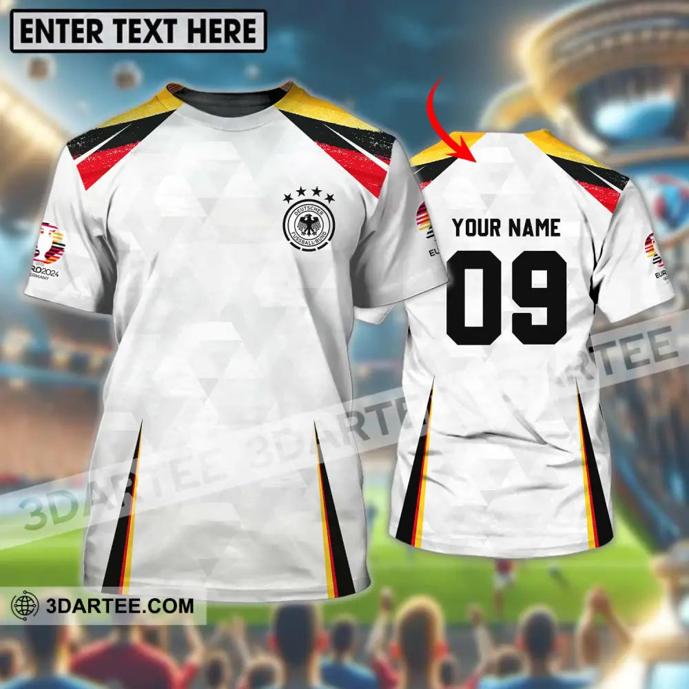 Unisex Shirt - Custom Name And Number Germany Euro 2024 T-Shirt