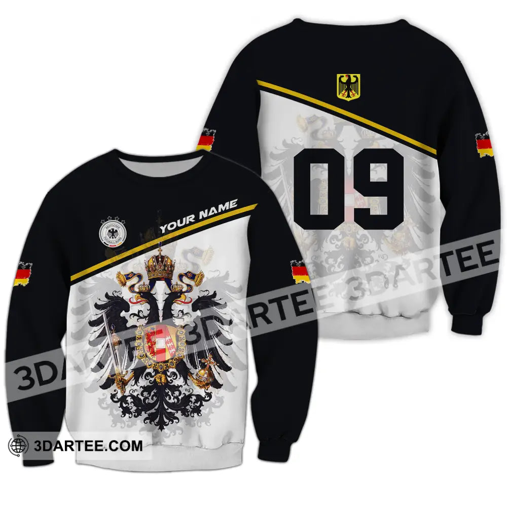 Unisex Shirt - Custom Name And Number Germany Euro 2024 National Team Lover Long Sleeve / S T-Shirt