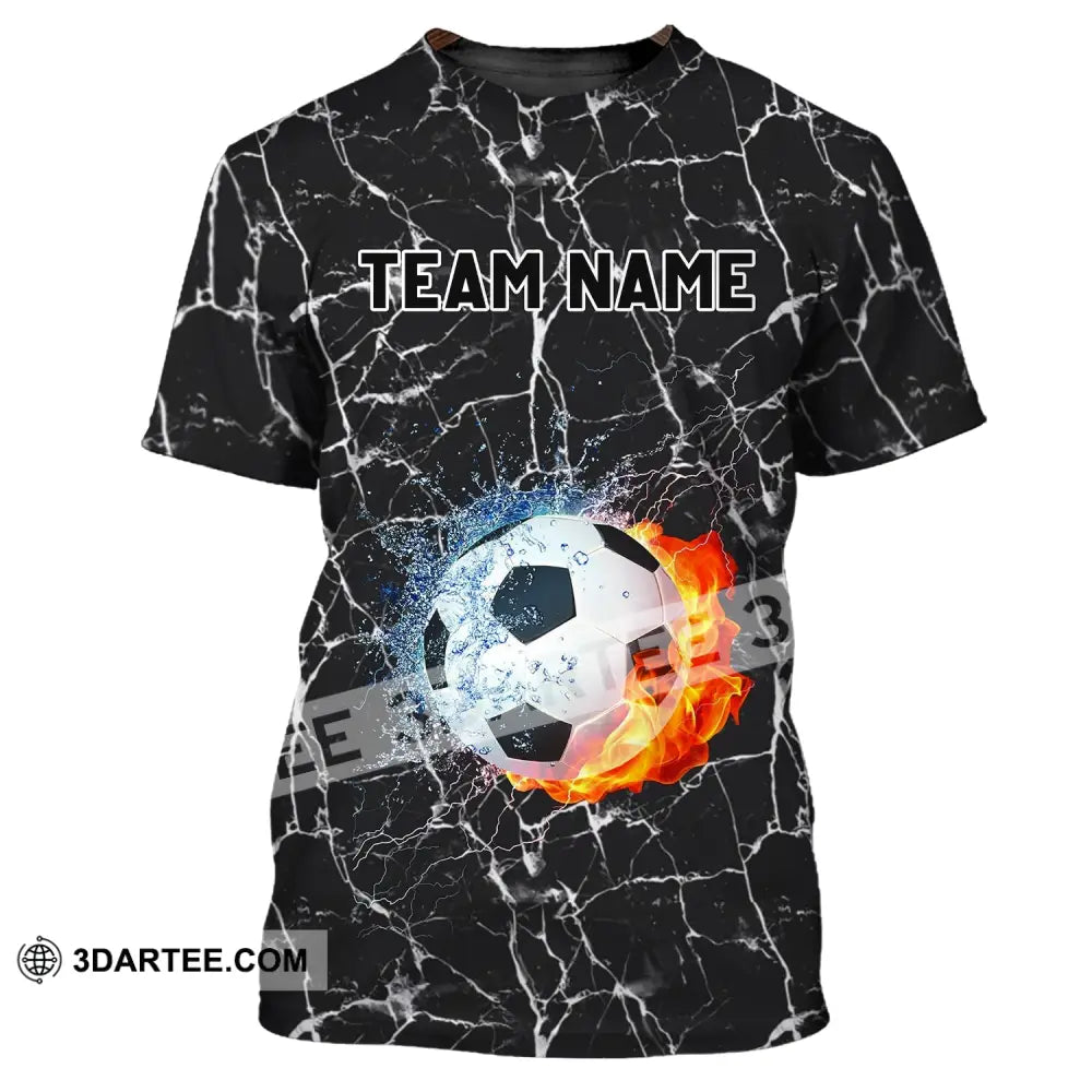 Unisex Shirt - Custom Name And Number T-Shirt Personalized Soccer Clothing T-Shirt