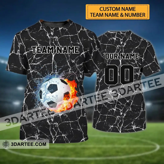 Unisex Shirt - Custom Name And Number T-Shirt Personalized Soccer Clothing T-Shirt