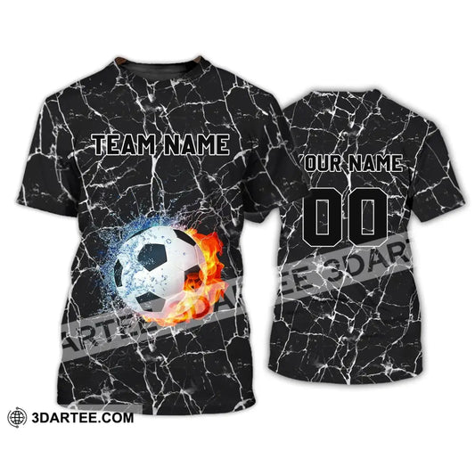 Unisex Shirt - Custom Name And Number T-Shirt Personalized Soccer Clothing / S T-Shirt