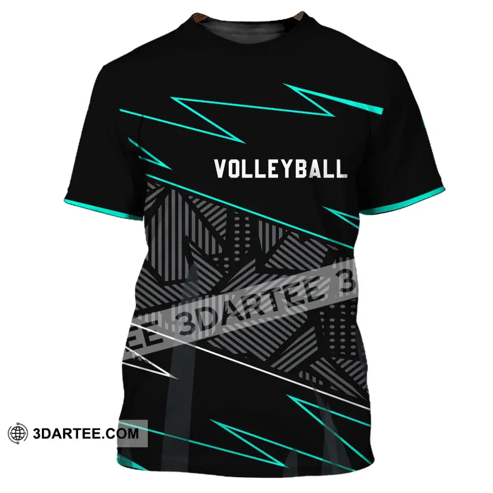 Unisex Shirt - Custom Name And Number T-Shirt Personalized Volleyball Clothing T-Shirt