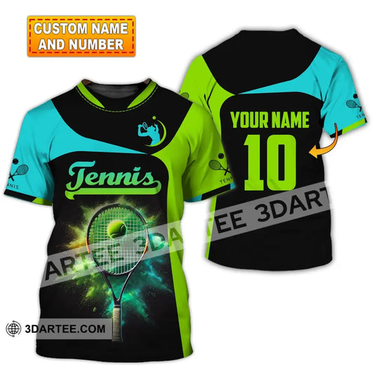 Unisex Shirt Custom Name And Number Tennis Polo Long Sleeve Club Uniform Lover Gift T-Shirt