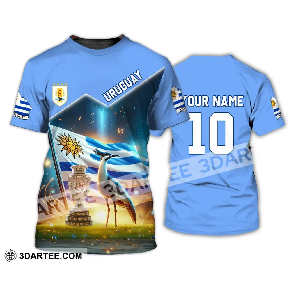 Unisex Shirt - Custom Name And Number Uruguay National Team Lover T-Shirt / S T-Shirt