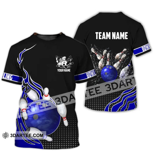 Unisex Shirt Custom Name And Team Bowling Polo Club Uniform T-Shirt / S