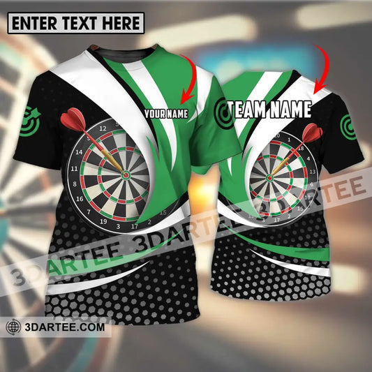 Unisex Shirt - Custom Name And Team Darts Lover T-Shirt