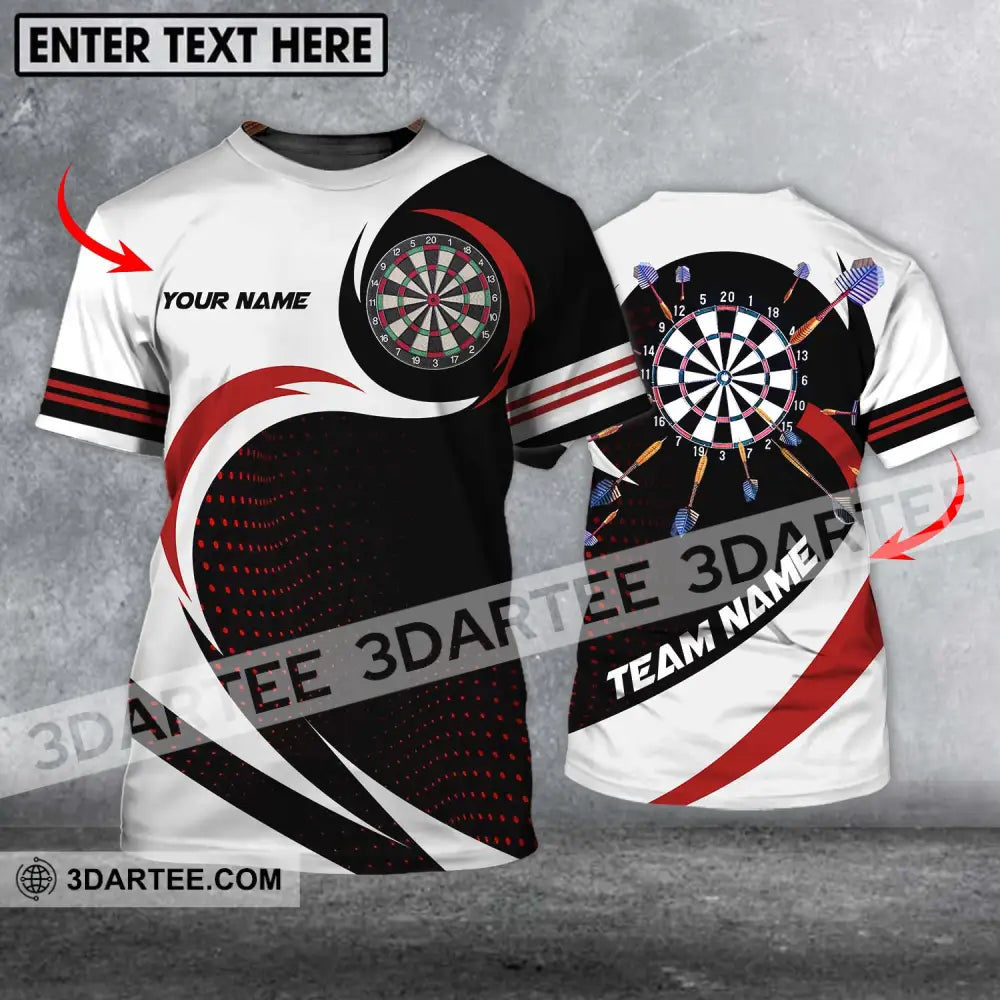 Unisex Shirt - Custom Name And Team Darts T-Shirt