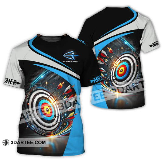 Unisex Shirt - Custom Name Archery Sport T-Shirt / S T-Shirt