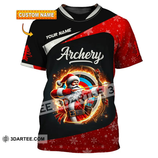 Unisex Shirt Custom Name Archery T-Shirt Archer Hoodie Long Sleeve Gift For Lovers T-Shirt