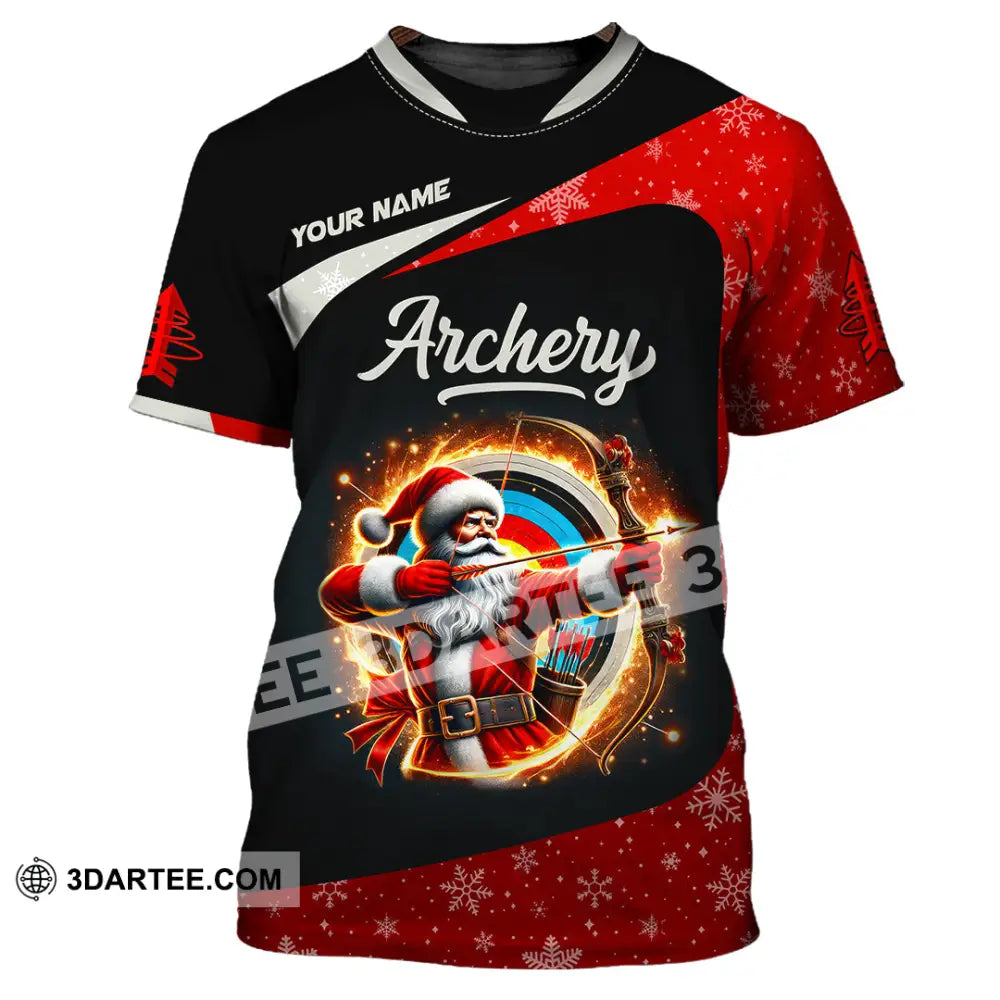 Unisex Shirt Custom Name Archery T-Shirt Archer Hoodie Long Sleeve Gift For Lovers / S T-Shirt