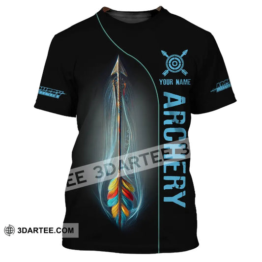 Unisex Shirt Custom Name Archery T-Shirt Hoodie Long Sleeve Gift For Lover / S