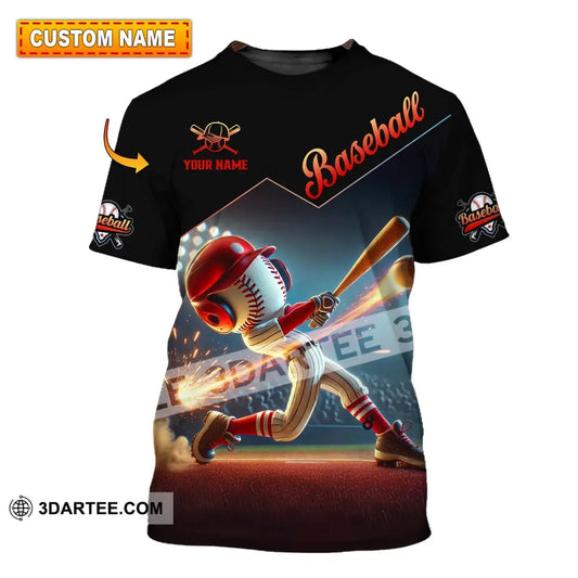 Unisex Shirt - Custom Name Baseball T-Shirt / S T-Shirt