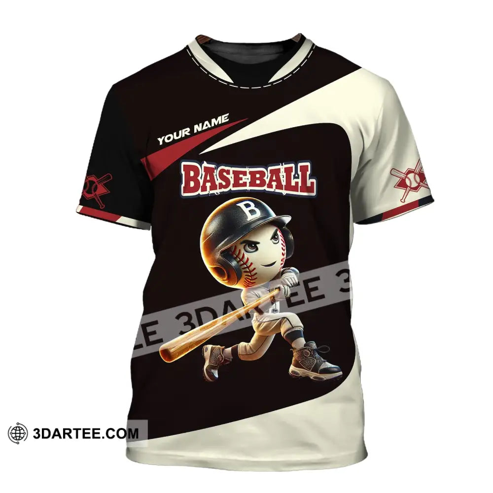 Unisex Shirt - Custom Name Baseball T-Shirt / S T-Shirt