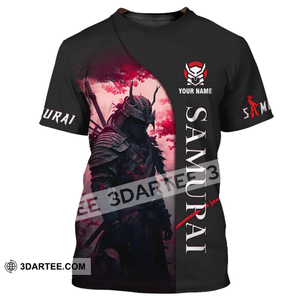 Unisex Shirt - Custom Name Blood Samurai T-Shirt / S T-Shirt