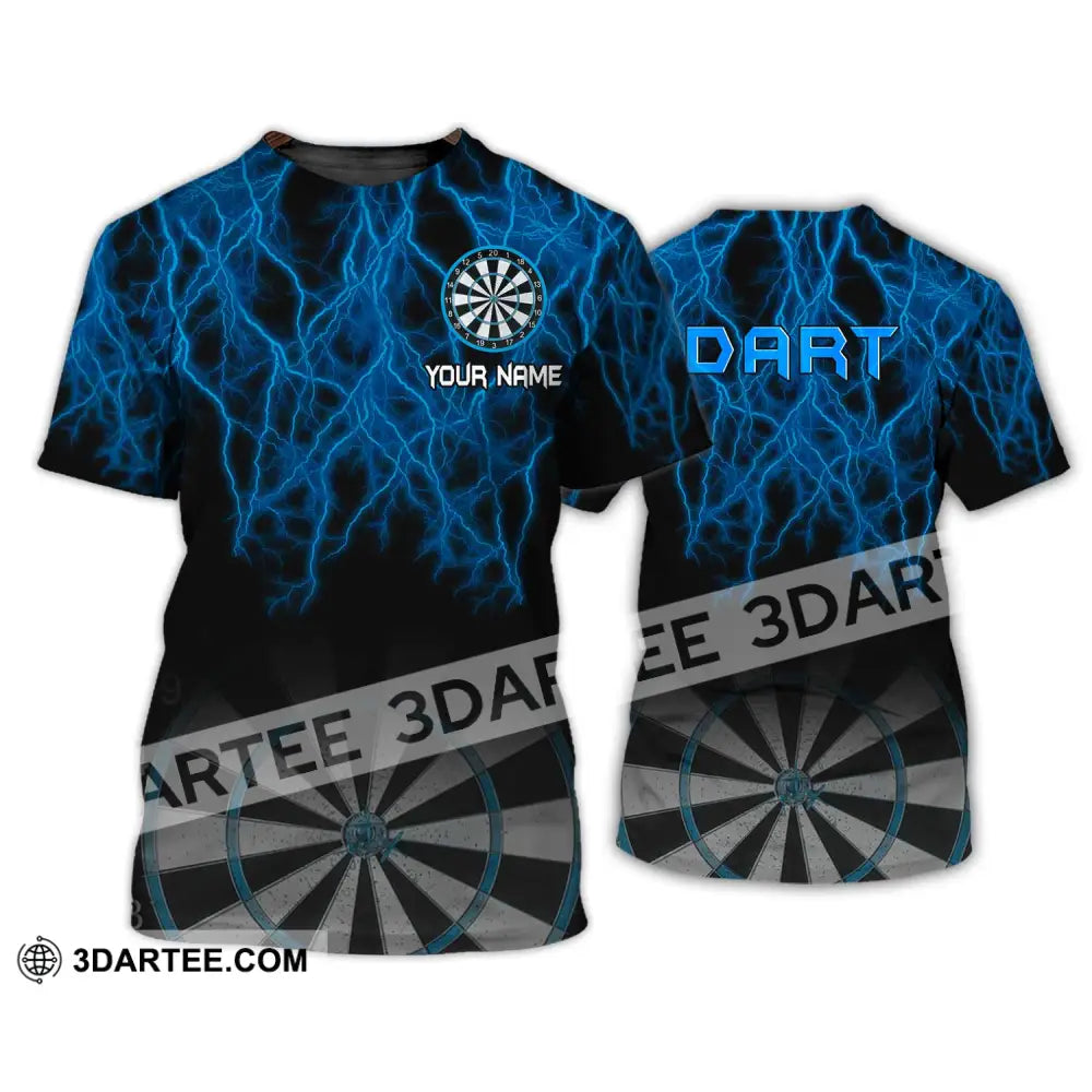 Unisex Shirt - Custom Name Blue Dart T-Shirt / S T-Shirt