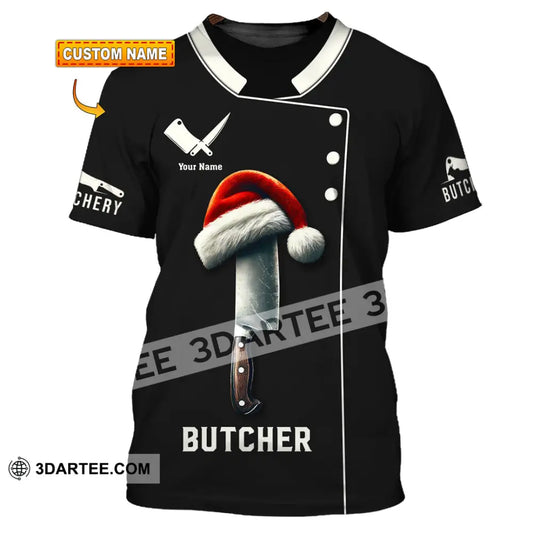 Unisex Shirt Custom Name Butcher T-Shirt Hoodie Long Sleeve Gift T-Shirt