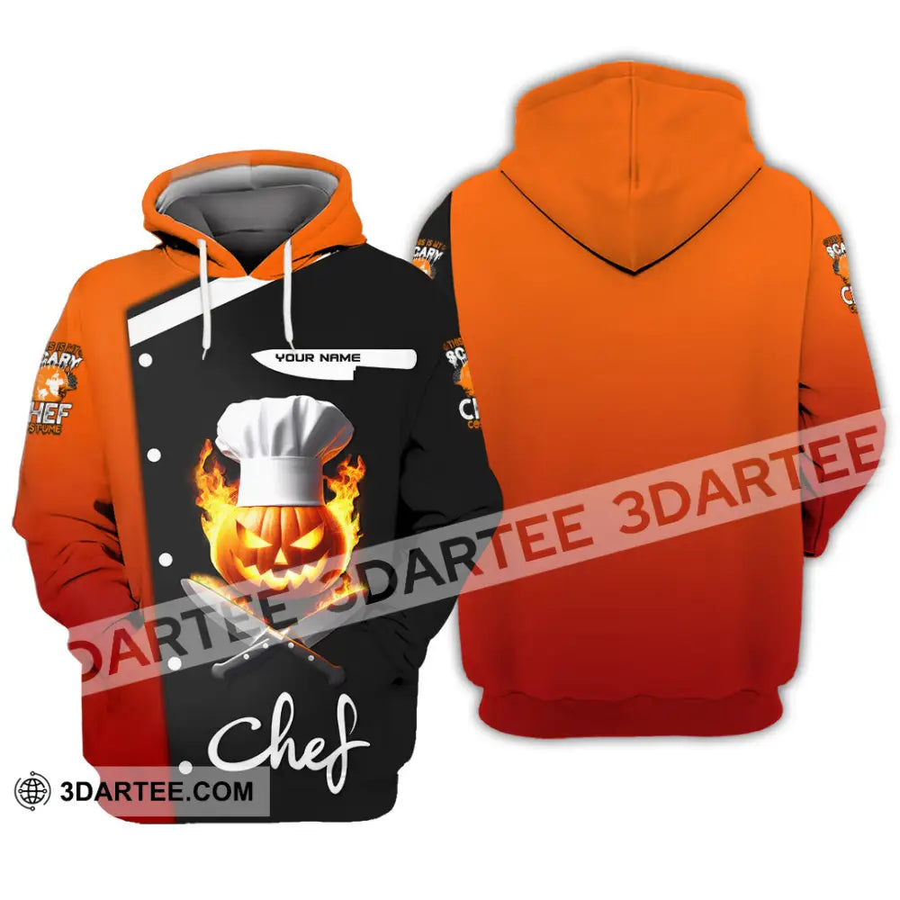 Unisex Shirt Custom Name Chef Apparel Polo Long Sleeve Cooking Love T-Shirt Hoodie / S T-Shirt