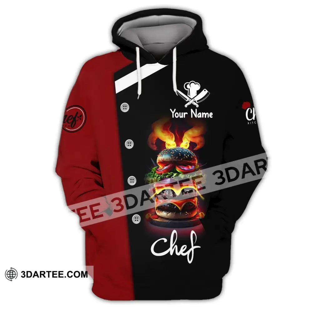 Unisex Shirt Custom Name Chef Chefs Gift Apparel Hoodie / S T-Shirt