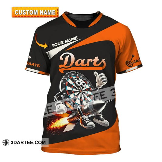 Unisex Shirt Custom Name Dart Lover T-Shirt T-Shirt