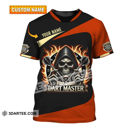 Unisex Shirt - Custom Name Dart Master T-Shirt