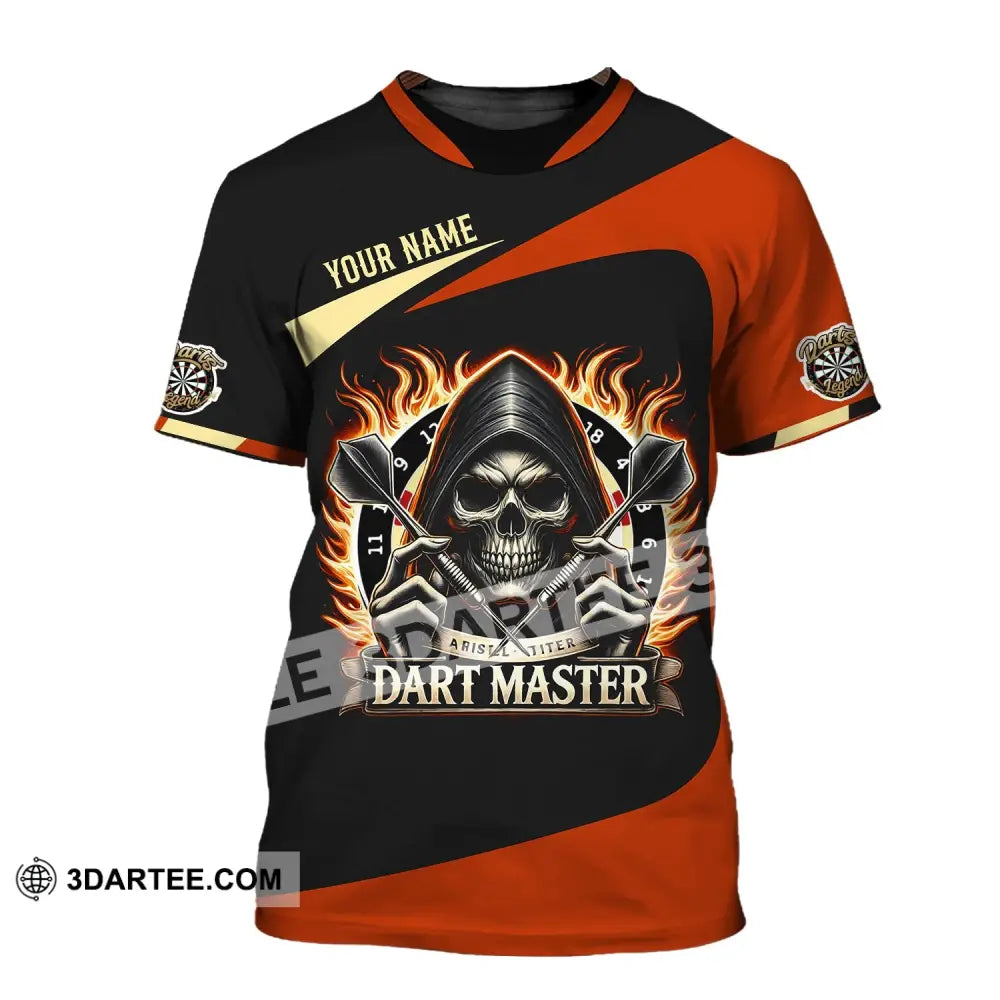 Unisex Shirt - Custom Name Dart Master T-Shirt / S T-Shirt