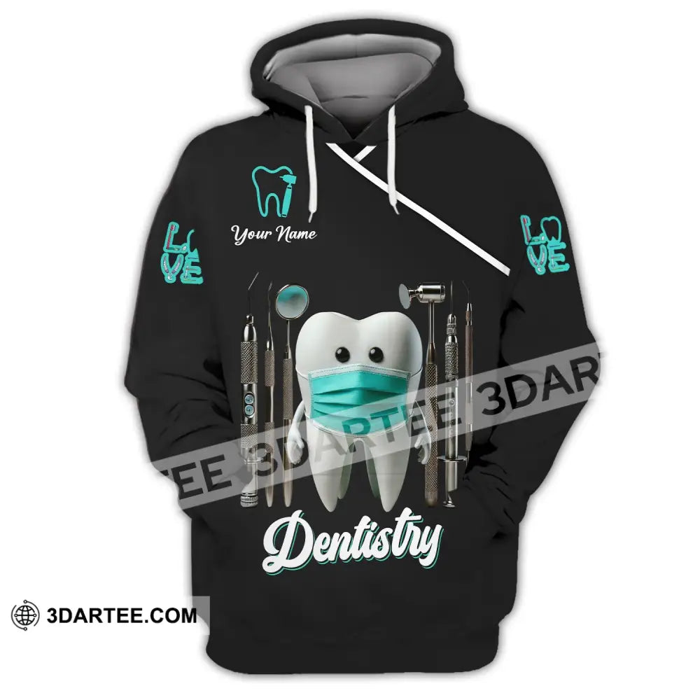 Unisex Shirt - Custom Name Dentistry Hoodie / S T-Shirt