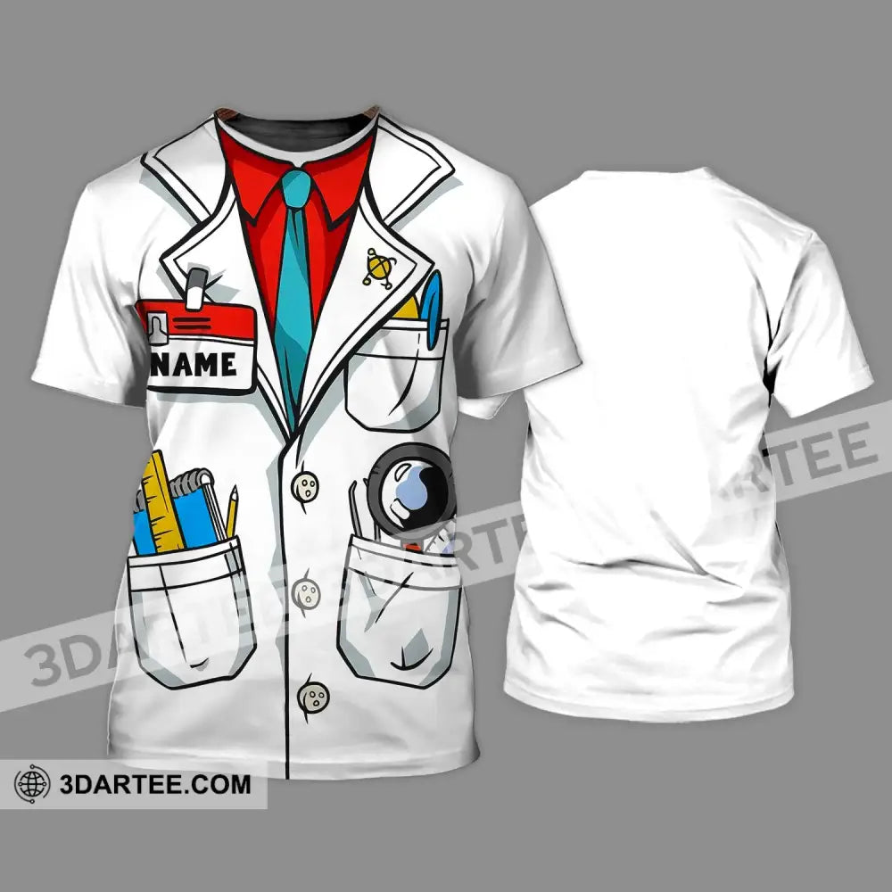 Unisex Shirt - Custom Name Doctor T-Shirt / S T-Shirt