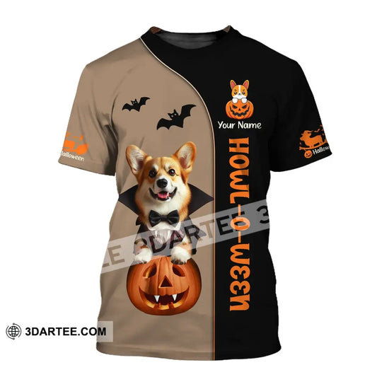 Unisex Shirt Custom Name Dog Halloween Pet T-Shirt Gift For Lover / S T-Shirt