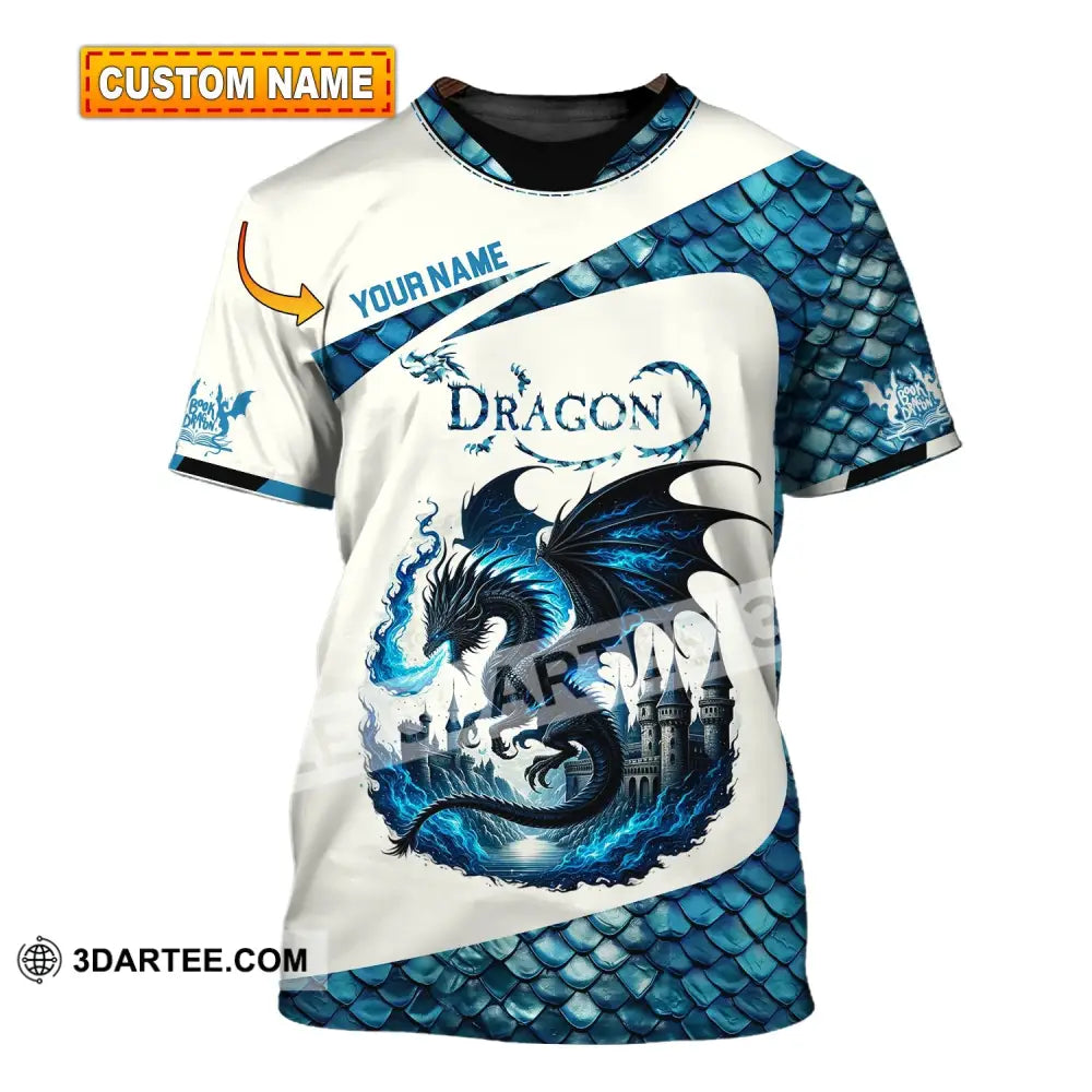 Unisex Shirt Custom Name Dragon T-Shirt Hoodie Long Sleeve T-Shirt